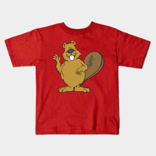 Canadian Beaver Kids T-Shirt